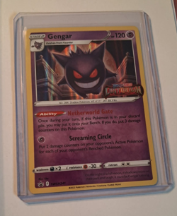 Pokemon Gengar Lost Origins Prerelease Promo Card SWSH241. NM Condition - Image 1