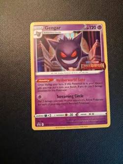 Pokemon Gengar Lost Origins Prerelease Promo Card SWSH241. NM Condition - Image 3