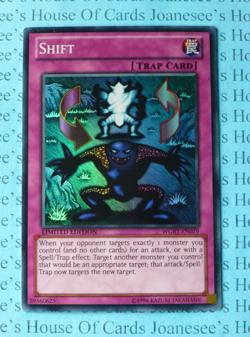 Shift WGRT-EN079 Super Rare Yu-Gi-Oh Card Limited Edition New - Image 1