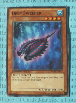 Deep Sweeper WGRT-EN053 Yu-Gi-Oh Card Limited Edition New - Image 1
