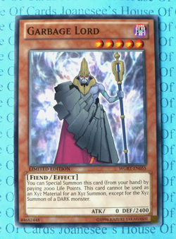Garbage Lord WGRT-EN055 Yu-Gi-Oh Card Limited Edition New - Image 1