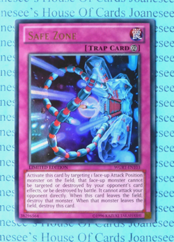 Safe Zone WGRT-EN103 Ultra Rare Yu-Gi-Oh Card Limited Edition New - Image 1