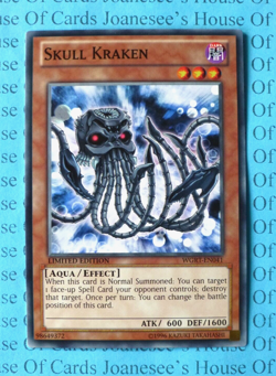 Skull Kraken WGRT-EN041 Yu-Gi-Oh Card Limited Edition New - Image 1