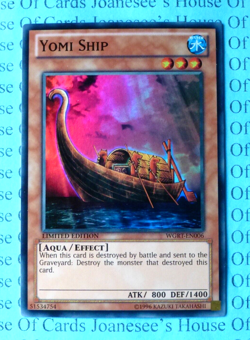 Yomi Ship WGRT-EN006 Super Rare Yu-Gi-Oh Card Limited Edition New - Image 1