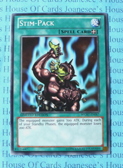 Stim-Pack WGRT-EN067 Yu-Gi-Oh Card Limited Edition New - Image 1