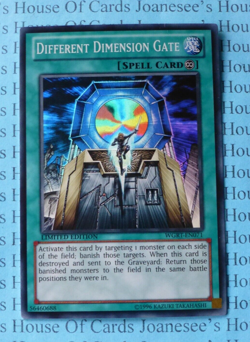 Different Dimension Gate WGRT-EN071 Super Rare Yu-Gi-Oh Card Limited Edition New - Image 1