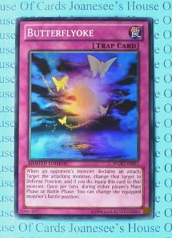 Butterflyoke WGRT-EN093 Super Rare Yu-Gi-Oh Card Limited Edition New - Image 1