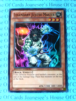 Legendary Jujitsu Master WGRT-EN011 Super Rare Yu-Gi-Oh Card Limited Edition New - Image 1