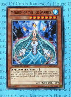 Medium of the Ice Barrier WGRT-EN031 Yu-Gi-Oh Card Limited Edition New - Image 1