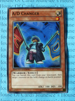 A/D Changer WGRT-EN032 Yu-Gi-Oh Card Limited Edition New - Image 1