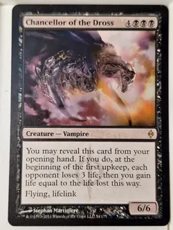 Chancellor of the Dross - New Phyrexia - Magic the Gathering MTG Nice! - Image 1