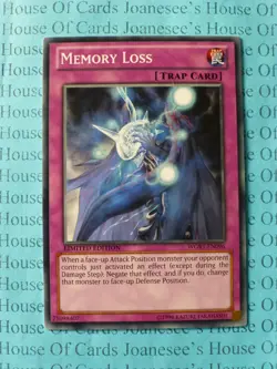 Memory Loss WGRT-EN096 Yu-Gi-Oh Card Limited Edition New - Image 1