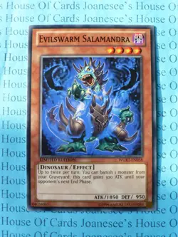 Evilswarm Salamandra WGRT-EN058 Yu-Gi-Oh Card Limited Edition New - Image 1