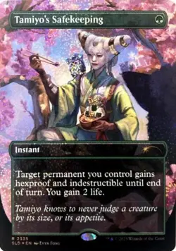 MTG English Tamiyo's Safekeeping (Confetti Foil) NM Foil Secret Lair - Image 1