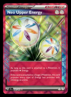 Neo Upper Energy 162/162 ACE SPEC Rare Temporal Forces Pokemon Card - Image 2