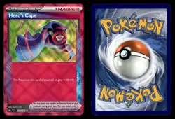Hero's Cape 152/162 ACE SPEC Rare Temporal Forces Pokemon Card - Image 1