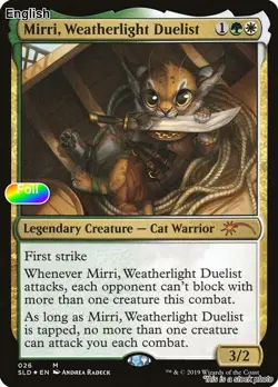 Mirri, Weatherlight Duelist EN [SLD - 26] - NM [Foil] TCG MTG - Image 1