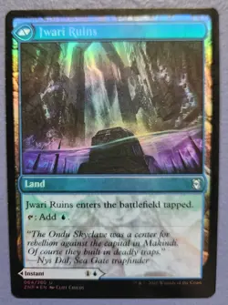 MTG Jwari Disruption /Jwari Ruins FOIL Zendikar Rising (EX-LP) - Image 2