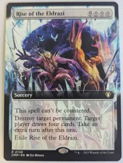 Rise of the Eldrazi, Extended Art, Commander Masters MTG English NM-Mint - Image 1