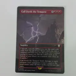 Wizards of the Coast MTG Call Forth the Tempest Foil Borderless Rare EN 0509 - Image 1