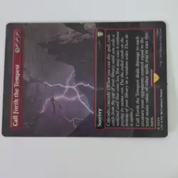 Wizards of the Coast MTG Call Forth the Tempest Foil Borderless Rare EN 0509 - Image 3