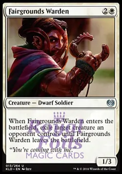 Fairgrounds Warden 2x FOIL KLD MTG Kaladesh Uncommon MINT white - Image 1