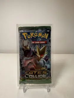 Pokemon: XY Fates Collide- Booster Pack- Mega Alakazam Art- New/Sealed (w/ case) - Image 1