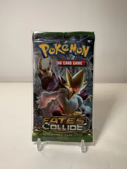 Pokemon: XY Fates Collide- Booster Pack- Mega Alakazam Art- New/Sealed (w/ case) - Image 2