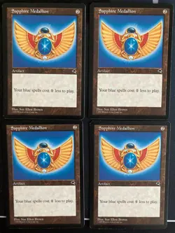 Sapphire Medallion (Tempest) MTG - Image 1