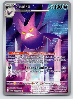 Crobat 093/086 Holo Illustration Rare Chaos Rising Pokemon Holo Near Mint - Image 1