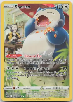 Snorlax TG10/TG30 Holo Lost Origin Trainer Gallery Pokemon NM/M - Image 1