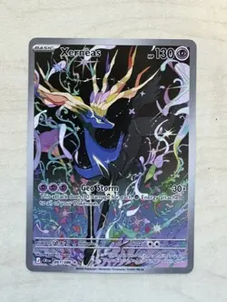 Pokemon TCG Xerneas 091/086 Chaos Rising Illustration Rare NM - Image 1
