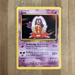 Pokemon TCG Jynx Base Set 2 45/130 Regular Unlimited Uncommon HP - Image 1
