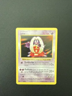 Pokemon - Shadowless Base Set - Jynx 31/102 - Condition LP - Image 2