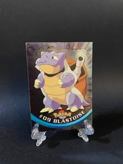 2000 Topps Chrome Holo Pokemon Series 1 No # 09 Blastoise - NM - Image 2