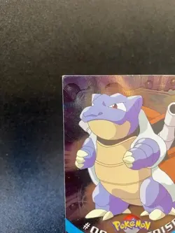 2000 Topps Chrome Holo Pokemon Series 1 No # 09 Blastoise - NM - Image 4