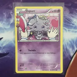 Pokemon TCG Espurr Non-Holo RC14/RC32 Generations Radiant Collection (Near Mint) - Image 1