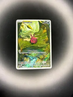 Venipede 132/086 Holo Illustration Rare Black Bolt Pokemon Near Mint - Image 1