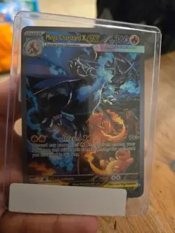 Pokemon TCG Mega Charizard X EX Mega 125/094 Phantasmal Flames SIR Holo EN ！！！ - Image 1