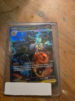 Pokemon TCG Mega Charizard X EX Mega 125/094 Phantasmal Flames SIR Holo EN ！！！ - Image 2