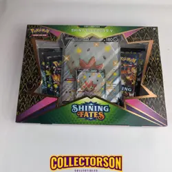 Pokemon TCG Shining Fates Shiny Eldegoss V Collection Box - Sealed New - Image 1