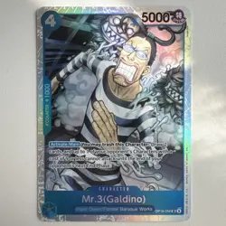 Mr. 3 (Galdino) SR OP16-056 the Time of Battle ENG One Piece Super Rare TCG - Image 1