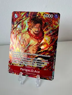 Portgas D Ace - ST15-005 - Illustration Box Promo - English - One Piece TCG - Image 2