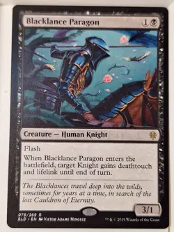 Blacklance Paragon - Throne of Eldraine - Magic the Gathering MTG Nice! - Image 1
