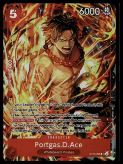 Starter Deck 15: RED Edward.Newgate #ST15-005 Portgas.D.Ace - Image 1
