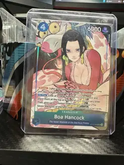 Boa Hancock ST17-004 SR Full Art One Piece Illustration Box Vol. 1 Promo Sealed - Image 1