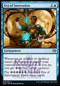 Era of Innovation 4x FOIL KLD MTG Kaladesh Uncommon 2 MINT 2 NM blue - Image 1