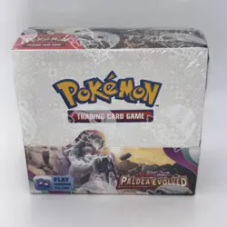 Pokemon Scarlet & Violet Paldea Evolved Booster Box - Sealed - Image 1