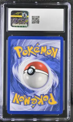 Team Rocket's Meowth #18 2000 Pokemon Black Star Promos CGC 10 POP 717 - Image 2