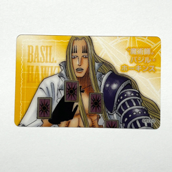S4913 Basil Hawkins Japanese One Piece Jump Festival 2023 Clear Card F12 - Image 1